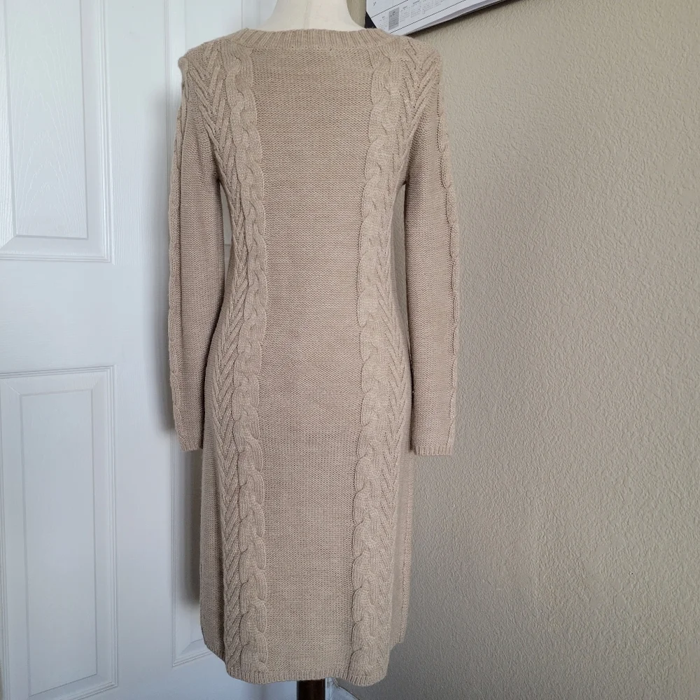 Chadwick Cable Knit Dress Size Petite Small - Picture 2 of 10